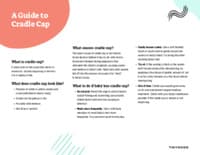 Preview image of Handout: A Guide to Cradle Cap
