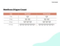 Preview image of Handout: Newborn Diaper Count