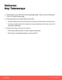 Preview image of Handout: Seizures Key Takeaways