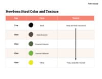 Preview image of Handout: Newborn Stool Color Chart